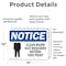 Signmission 10 in Height, 14 in Width, Vinyl Decal, Rectangle OS-2PACK-NS-D-1014-L-10621 - alternate 3
